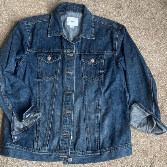 Old Navy Indigo Denim Jacket - Picture 1 of 4